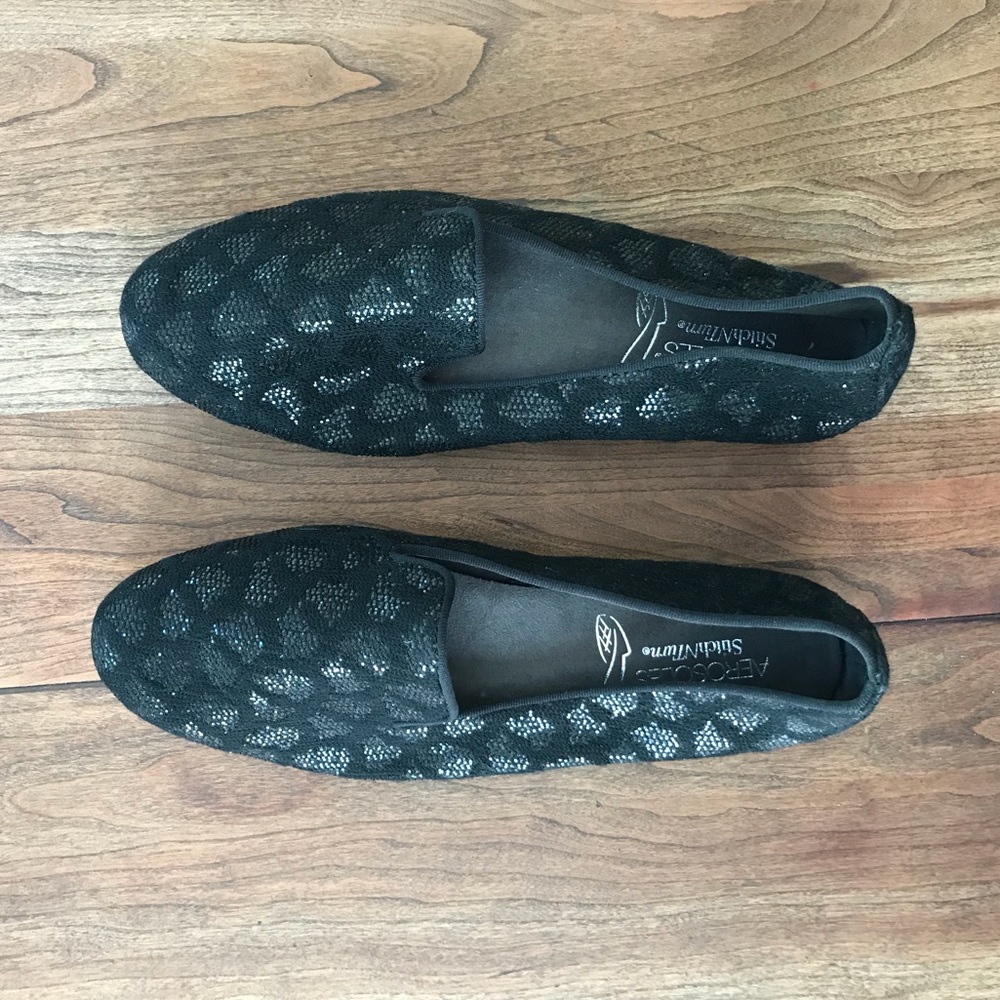 Black flats